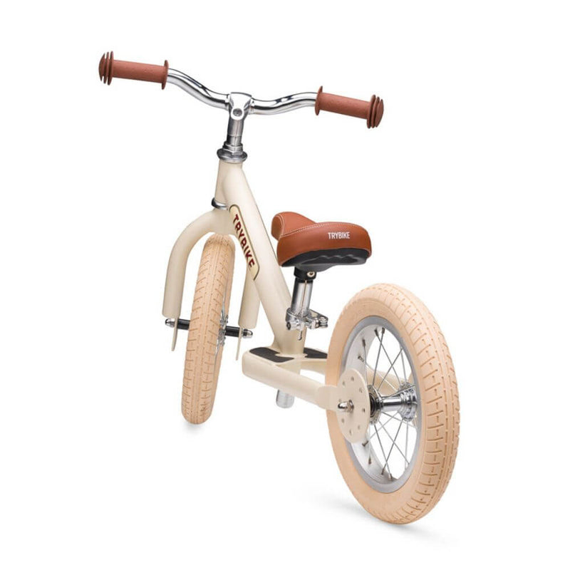 Trybike Cream Tricycle with Brown Seat-baby_gifts-Toy_shop-Mornington_Peninsula