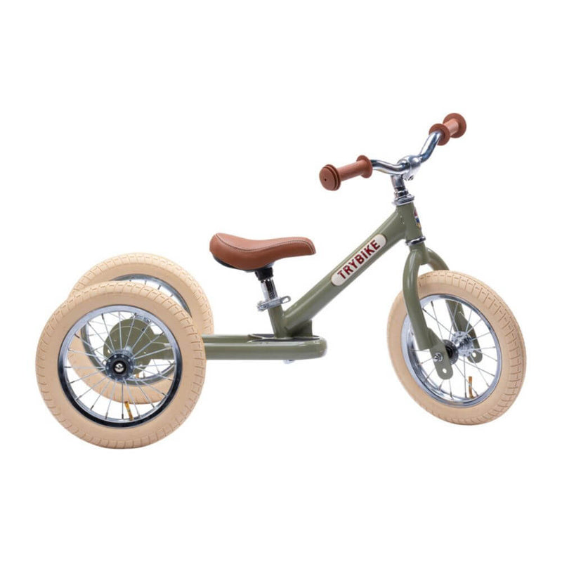 Trybike Green Tricycle with Cream Tyres-baby_gifts-Toy_shop-Mornington_Peninsula