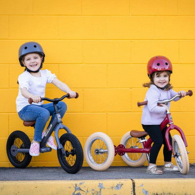 Trybike Grey Tricycle with Brown Seat-baby_gifts-Toy_shop-Mornington_Peninsula