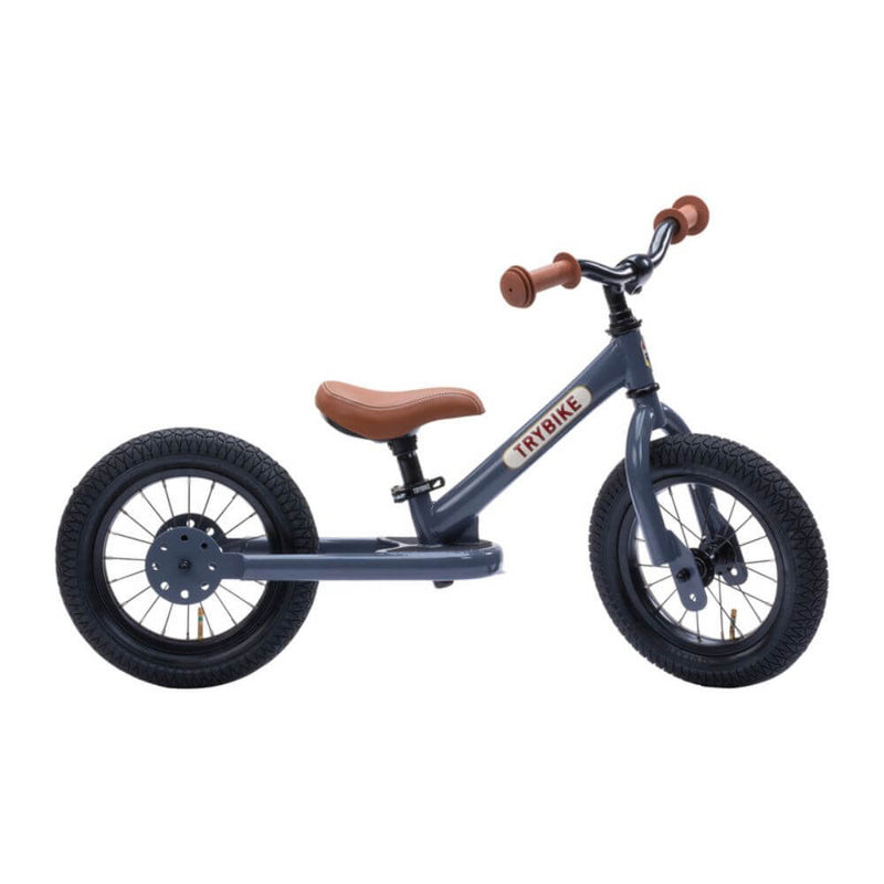 Trybike Grey Tricycle with Brown Seat-baby_gifts-Toy_shop-Mornington_Peninsula