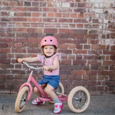 Trybike Pink Tricycle with Cream Tyres-baby_gifts-Toy_shop-Mornington_Peninsula