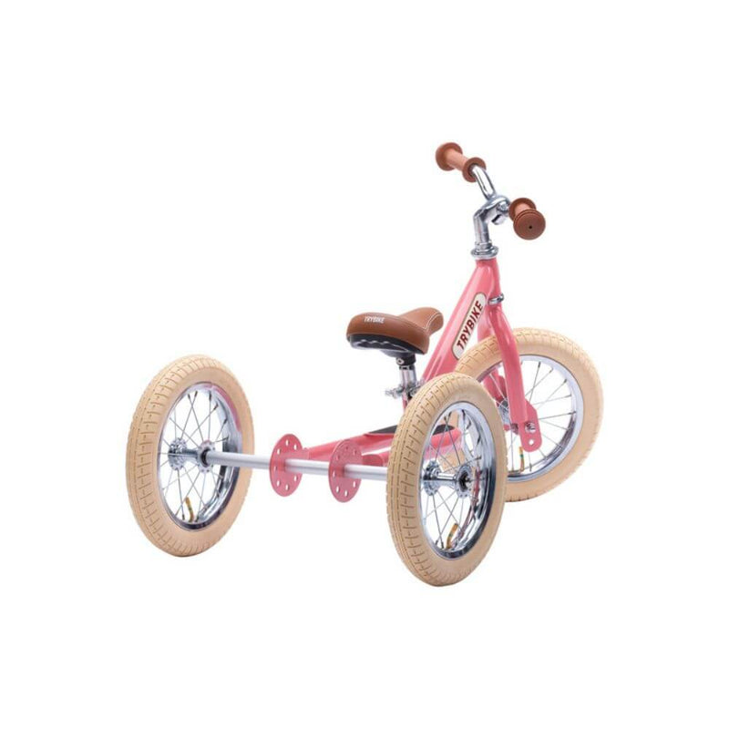 Trybike Pink Tricycle with Cream Tyres-baby_gifts-Toy_shop-Mornington_Peninsula