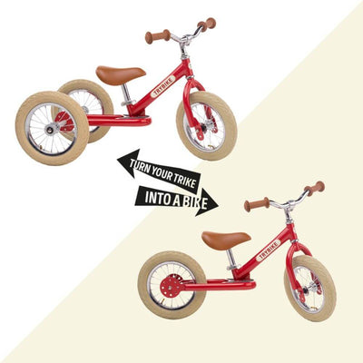 Trybike Red Tricycle with Cream Tyres-baby_gifts-Toy_shop-Mornington_Peninsula