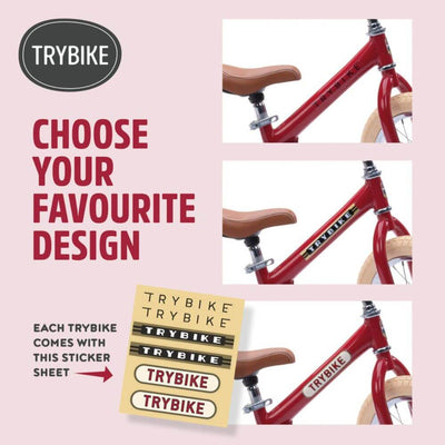 Trybike Red Tricycle with Cream Tyres-baby_gifts-Toy_shop-Mornington_Peninsula