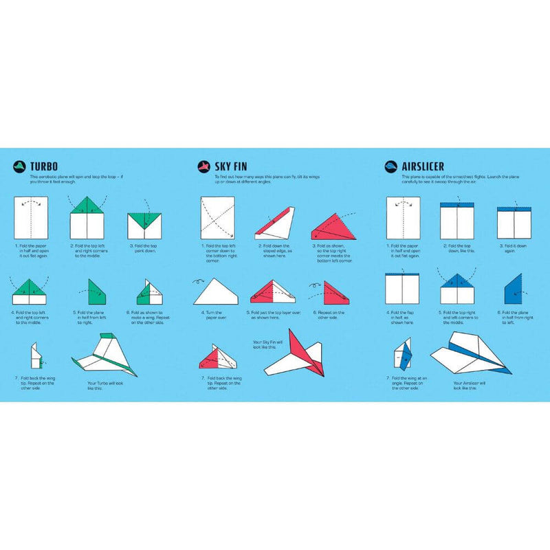 Usborne 100 Jet Planes to Fold and Fly-baby_gifts-Toy_shop-Mornington_Peninsula