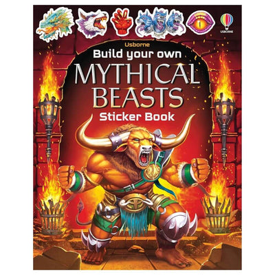 Usborne Build Your Own Mythical Beasts Sticker Book-baby_gifts-toy_shop-Mornington_Peninsula-Australia