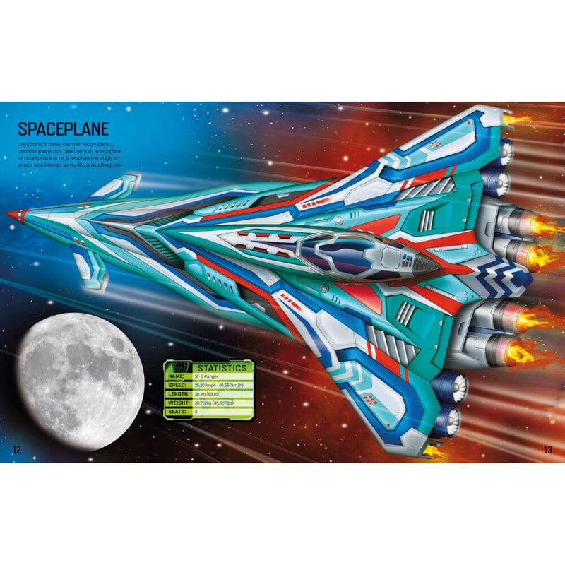 Usborne Build Your Own Super Planes Sticker Book-baby_gifts-toy_shop-Mornington_Peninsula-Australia