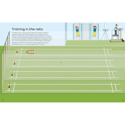 Usborne Cricket Sticker Book-baby gifts-toys-books-Mornington Peninsula-Australia