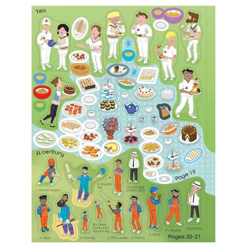 Usborne Cricket Sticker Book-baby gifts-toys-books-Mornington Peninsula-Australia