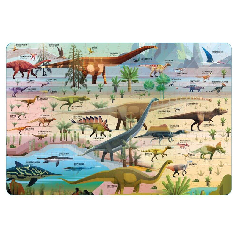 Usborne Dinosaur Timeline Book & Puzzle 300pc-baby_gifts-toy_shop-Mornington_Peninsula-Australia