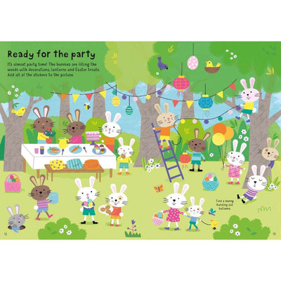 Usborne First Sticker Book Easter Bunnies