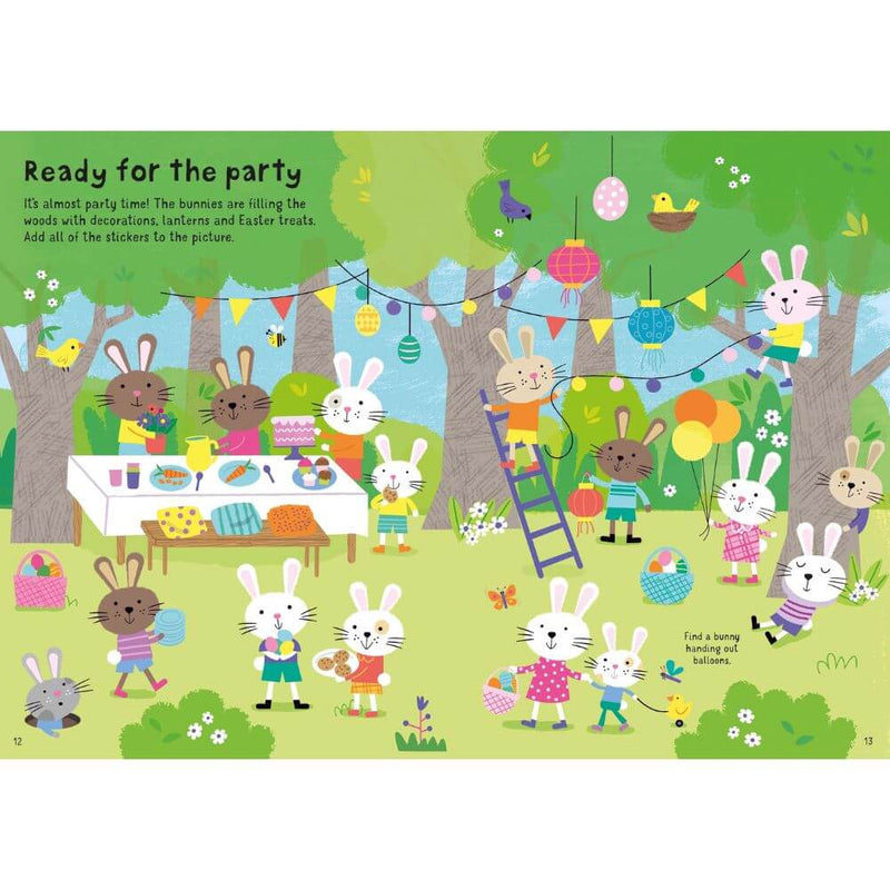 Usborne First Sticker Book Easter Bunnies-baby_gifts-toy_shop-Mornington_Peninsula-Australia