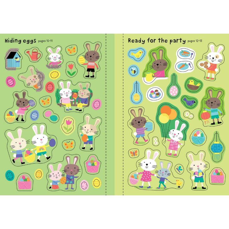 Usborne First Sticker Book Easter Bunnies