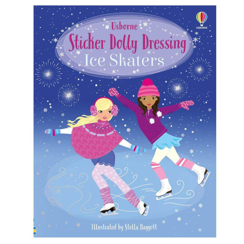 Baby Gifts-Baby Clothes-Toys-Mornington-Balnarring-Usborne Ice Skaters Sticker Dolls-The Enchanted Child