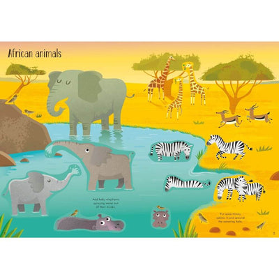 Usborne Little First Stickers Animals-toys-kids_books_Usborne_Mornington_Peninsula-Australia