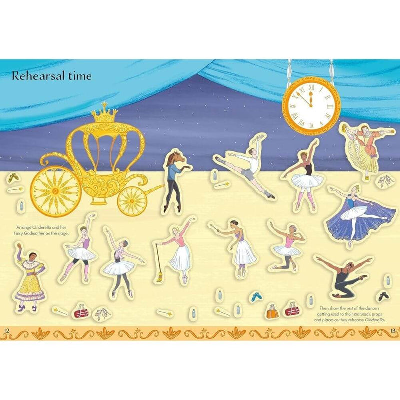 Usborne Little First Stickers Ballet-baby gifts-toys-books-Mornington Peninsula-Australia