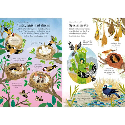 Usborne Little First Stickers Birds-Activity Books-The Enchanted Child