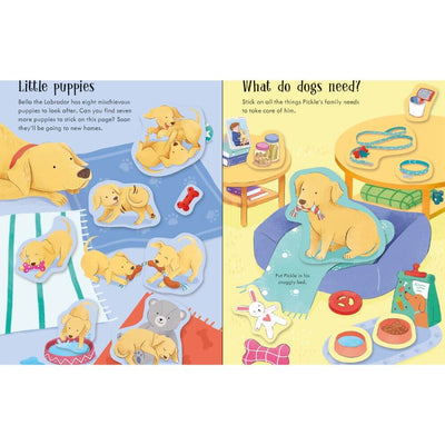 Usborne Little First Sticker Book: Dogs & Puppies-baby_gifts-toys-Mornington_Peninsula-Australia