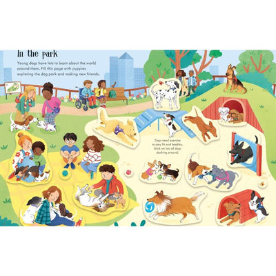 Usborne Little First Sticker Book: Dogs & Puppies-baby_gifts-toys-Mornington_Peninsula-Australia