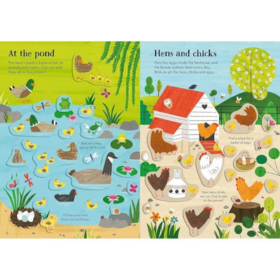 Usborne Little First Stickers Farm-baby gifts-toys-books-Mornington Peninsula-Australia