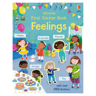 Usborne Little First Sticker Book: Feelings-baby_gifts-toys-Mornington_Peninsula-Australia