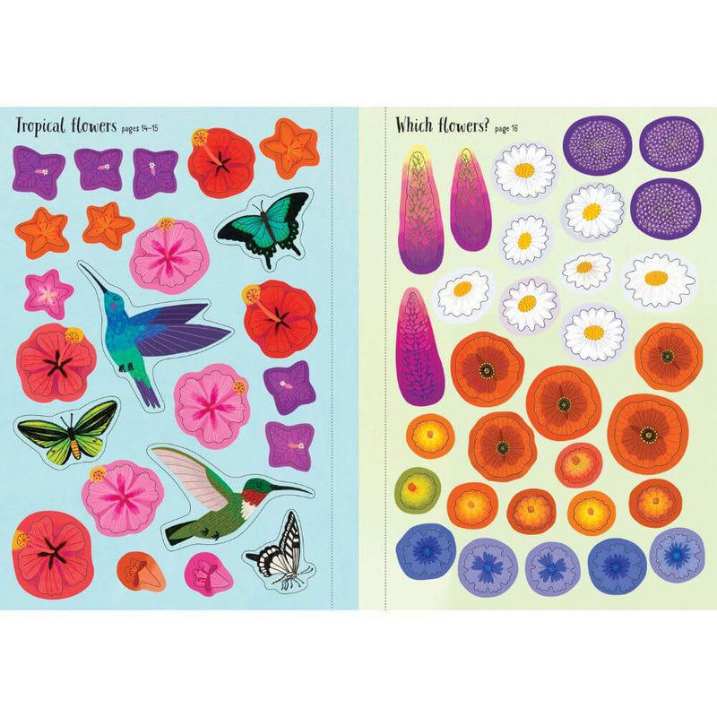 Usborne Little First Sticker Book: Flowers-baby_gifts-toy_shop-Mornington_Peninsula-Australia