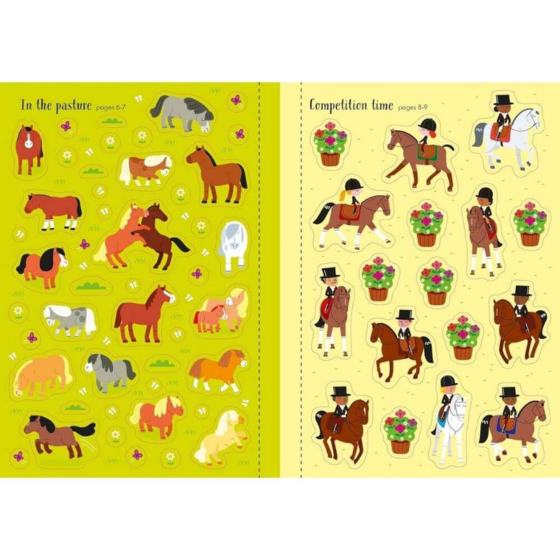 Usborne Little First Stickers Horses And Ponies-baby gifts-toys-books-Mornington Peninsula-Australia