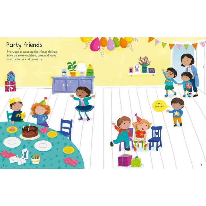 Usborne Little First Sticker Book: My Friends-baby_gifts-toys-Mornington_Peninsula-Australia