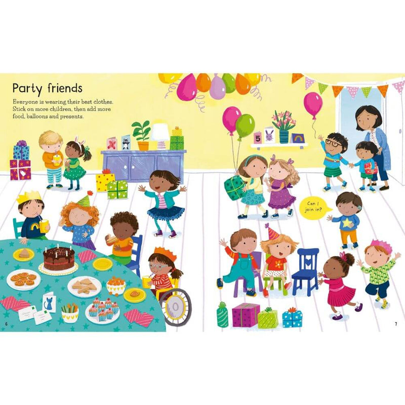 Usborne Little First Sticker Book: My Friends-baby_gifts-toys-Mornington_Peninsula-Australia