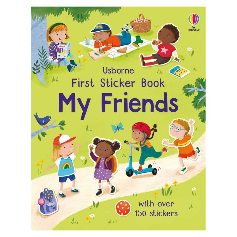 Usborne Little First Sticker Book: My Friends-baby_gifts-toys-Mornington_Peninsula-Australia