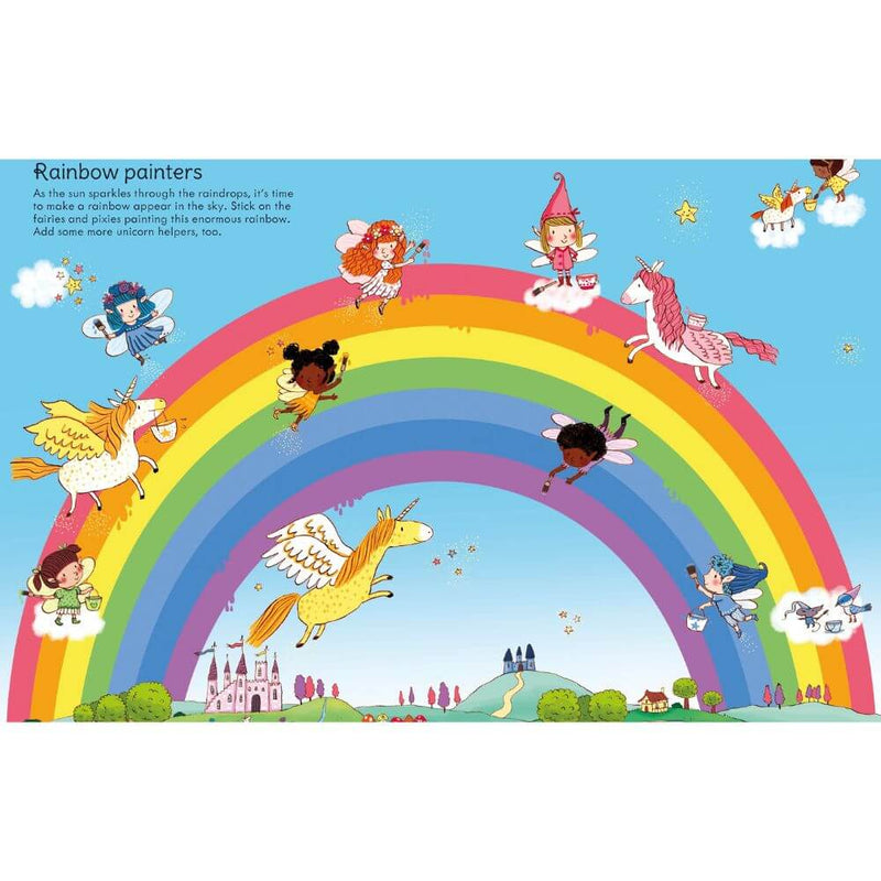 Usborne Little First Sticker Book: Rainbows-baby_gifts-toys-Mornington_Peninsula-Australia