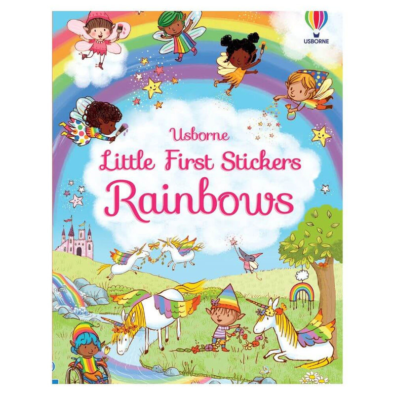 Usborne Little First Sticker Book: Rainbows-baby_gifts-toys-Mornington_Peninsula-Australia