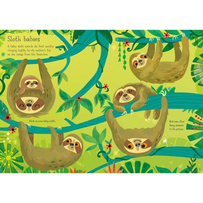 Usborne Little First Stickers Sloths-baby_gifts-toys-Mornington_Peninsula-Australia