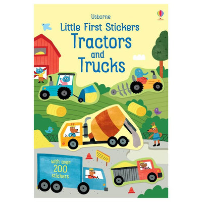 Usborne Little First Stickers Tractors & Trucks-toys-kids_books_Usborne_Mornington_Peninsula-Australia