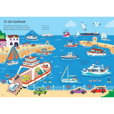 Usborne Little First Stickers Travel-baby_gifts-toys-Mornington_Peninsula-Australia