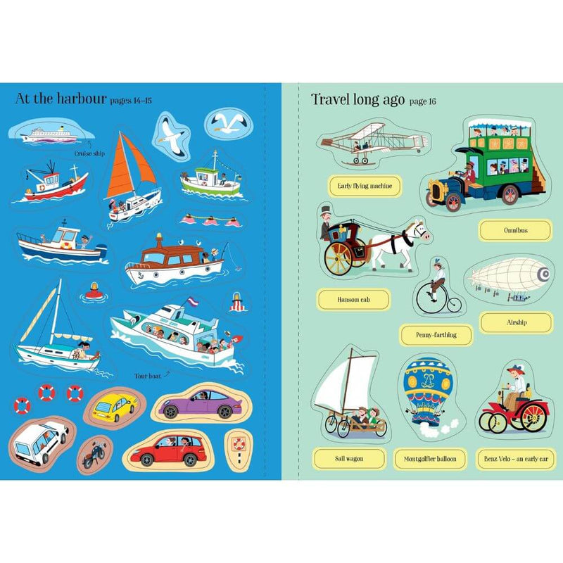 Usborne Little First Stickers Travel-baby_gifts-toys-Mornington_Peninsula-Australia