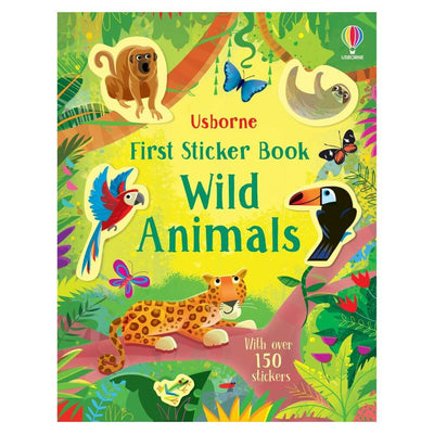 Usborne Little First Sticker Book: Wild Animals-baby_gifts-toys-Mornington_Peninsula-Australia