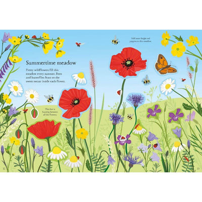 Usborne Little First Stickers Wildflowers-baby_gifts-Toy_shop-Mornington_Peninsula