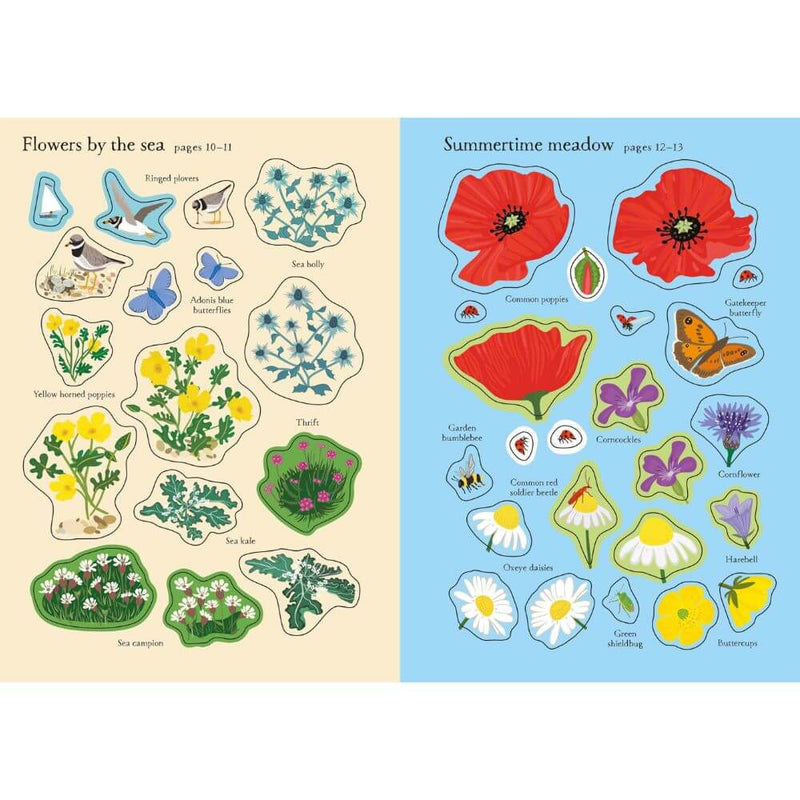 Usborne Little First Stickers Wildflowers-baby_gifts-Toy_shop-Mornington_Peninsula