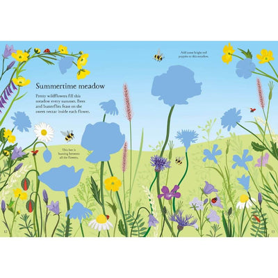 Usborne Little First Stickers Wildflowers-baby_gifts-Toy_shop-Mornington_Peninsula