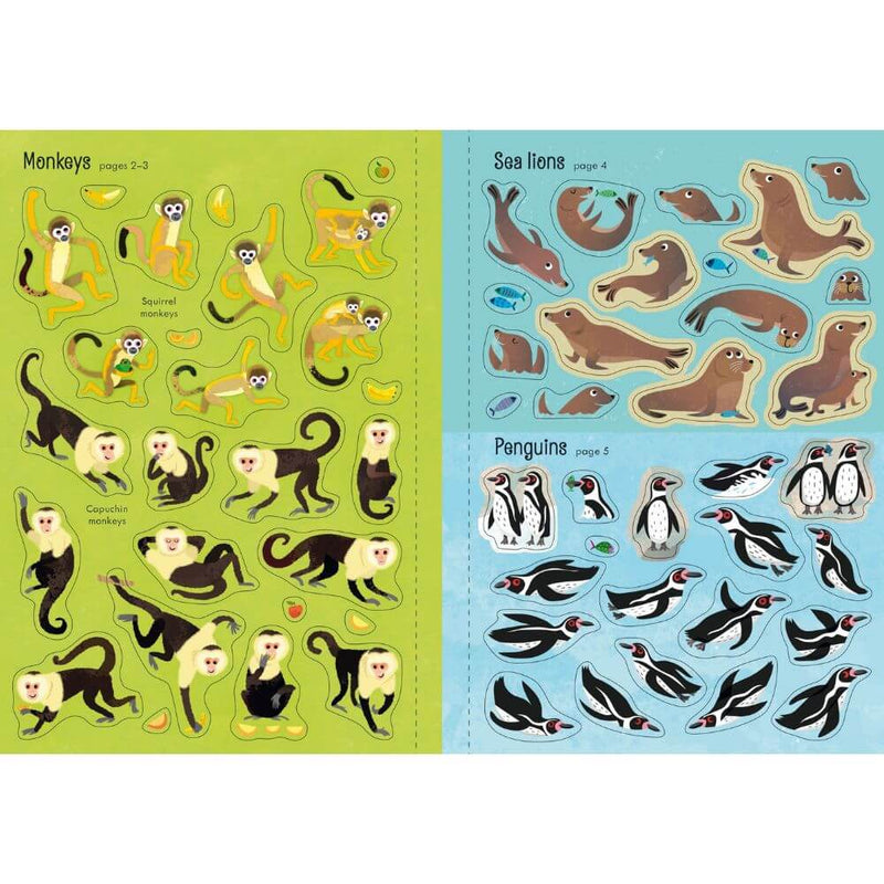 Usborne Little First Stickers Zoo-baby_gifts-toys-Mornington_Peninsula-Australia