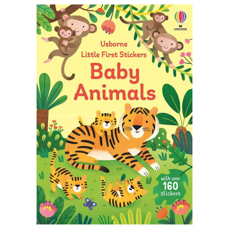 Usborne Little First Stickers Baby Animals