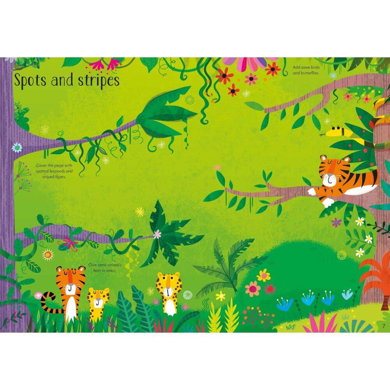 Usborne Little First Stickers Jungle-baby_gifts-toy_shop-Mornington_Peninsula-Australia