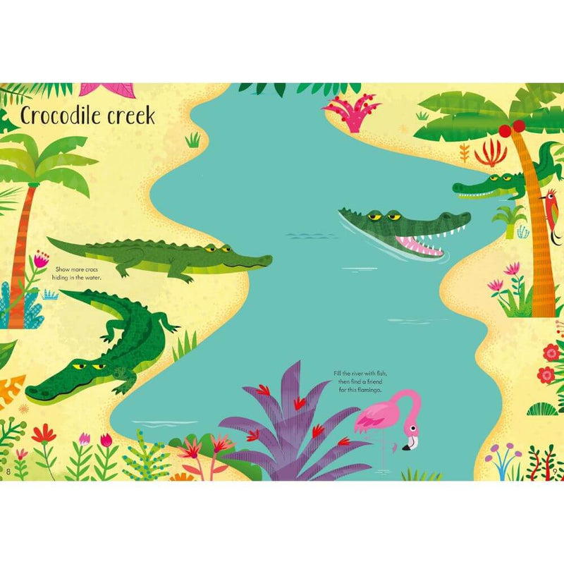 Usborne Little First Stickers Jungle-baby_gifts-toy_shop-Mornington_Peninsula-Australia