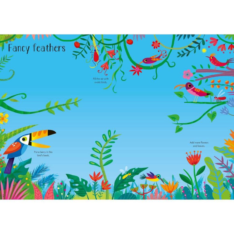 Usborne Little First Stickers Jungle-baby_gifts-toy_shop-Mornington_Peninsula-Australia