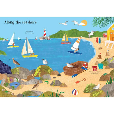 Usborne Little First Stickers Seashore-baby_gifts-Toy_shop-Mornington_Peninsula