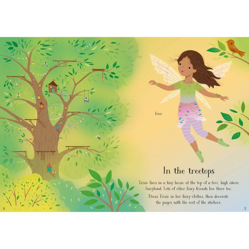 Usborne Little Sticker Dolly Dressing Treetop Fairies-baby_gifts-toy_shop-Mornington_Peninsula-Australia