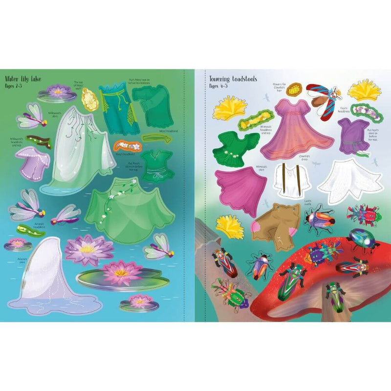 Usborne Magical Kingdom Sticker Dolls-baby_gifts-toy_shop-Mornington_Peninsula-Australia