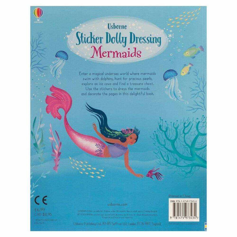 Usborne Mermaids Sticker Dolls