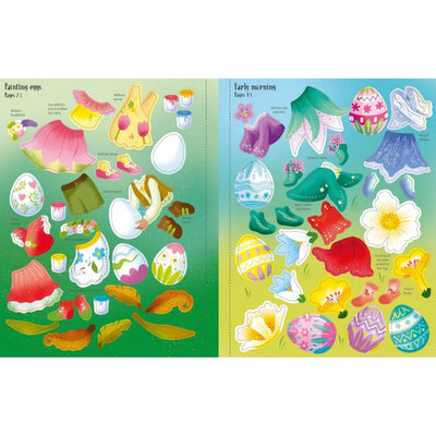 Usborne Sticker Dolly Dressing Easter Egg Hunt